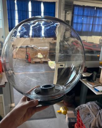 Lampade sferiche esterno Disano trasparente