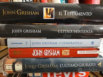 5 romanzi di John Grisham