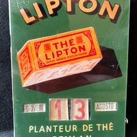 Calendario Perpetuo The Lipton Pubblicitario