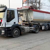 Iveco Stralis eco euro6 trattore con vasca