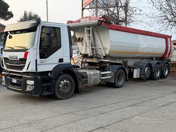 Iveco Stralis eco euro6 trattore con vasca