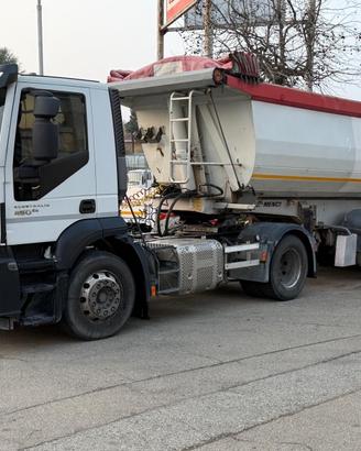 Iveco Stralis eco euro6 trattore con vasca