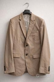Blazer Uomo Beige Sabbia Elegante - Taglia L