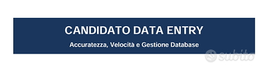 Impiegato data entry