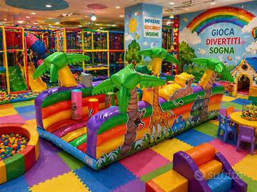 Labirinto con Ostacoli per Parchi Giochi Indoor