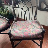 4 sedie Rattan Wood