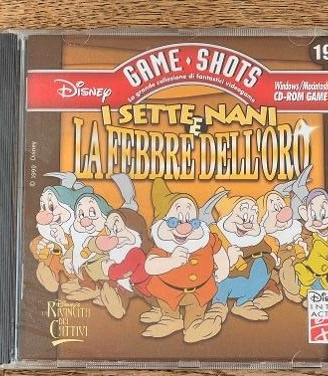 GAME SHOTS Disney n 19 I SETTE NANI cd Rom PC GAME