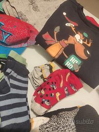 Lotto abbigliamento bambino 5-6 anni 116 cm