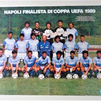 Poster Napoli Diego Maradona 1989