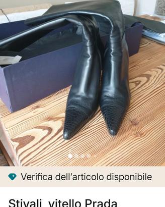 STIVALI VITELLO PRADA