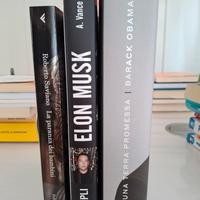 biografia Obama e Elon Musk + Saviano