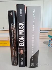 biografia Obama e Elon Musk + Saviano