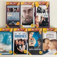 7 videocassette VHS "I Grandi Film" di Panorama