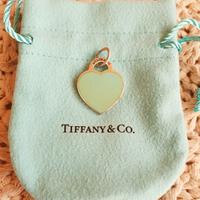 Ciondolo cuore in argento 925, Tiffany. 