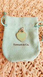 Ciondolo cuore in argento 925, Tiffany. 