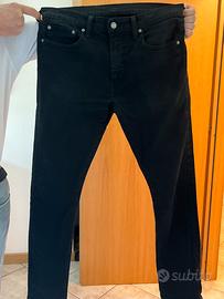Jeans neri  uomo levis