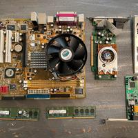 Scheda madre Asus P5VD2-VM\S + 2 Gb memoria