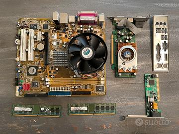 Scheda madre Asus P5VD2-VM\S + 2 Gb memoria