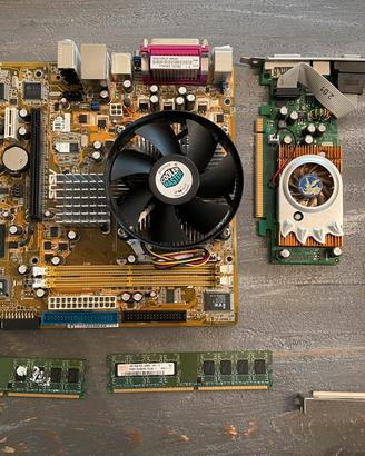 Scheda madre Asus P5VD2-VM\S + 2 Gb memoria