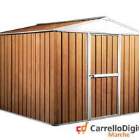 Box porta attrezzi lamiera 276x260 fin legno