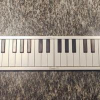 Carry-on folding piano 88 bianco
