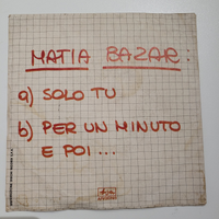 Matia Bazar solo tu vintage
