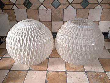 Sospensione vetri anni 70 design