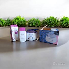 kit depilazione scaldacera e riscaldatore 