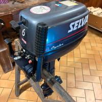 Motore fuoribordo Selva 6cv 4t