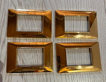 Set 4 placche vimar plana