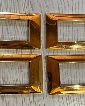 Set 4 placche vimar plana