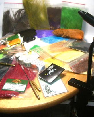 SET COSTRUZIONE MOSCHE E MATERIALI