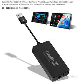 Carlink adattatore per CarPlay e Android Auto