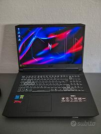RTX3070 ACER NITRO 5,32GB RAM 17" Gaming laptop 