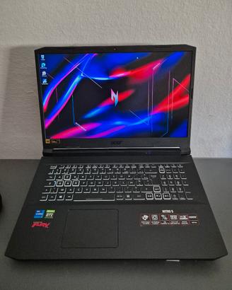 RTX3070 ACER NITRO 5,32GB RAM 17" Gaming laptop 