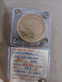 100 lire oro fascione