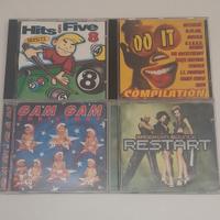 Lotto 4 cd compilation dance 90-2000