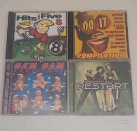 Lotto 4 cd compilation dance 90-2000