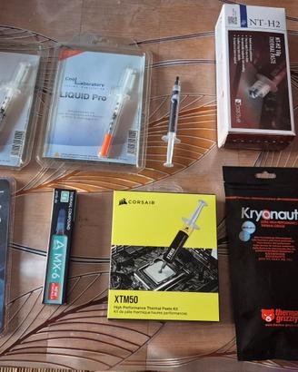 Kit di pasta termica di vari modelli - 8 pezzi