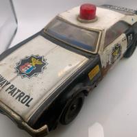 Auto polizia latta taiyo vintage made in japan