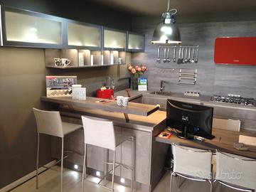 Cucina componibile tedesca da esposizione