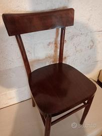 Tre Sedie in legno retrò