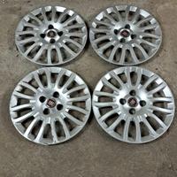 4 - COPRICERCHI ORIGINALI FIAT 15"