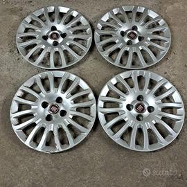 4 - COPRICERCHI ORIGINALI FIAT 15"