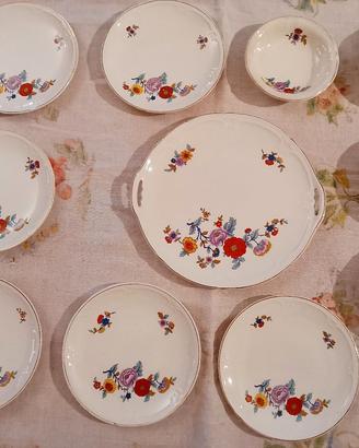 Servizio dessert ceramica Laveno
