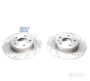 DISCHI FRENO FORATI E SCANALATI PER SMART