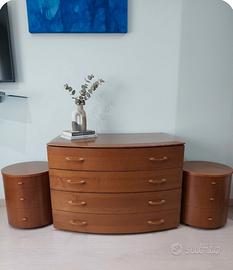 Cabina armadio angolare, Comò e comodini