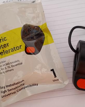 acceleratore per monopattino elettrico