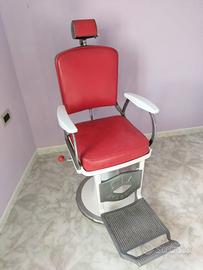 Poltrona barbiere vintage