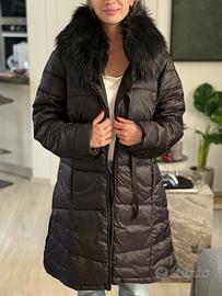 Piumino con pelliccia sintetica Diana Gallesi tg48